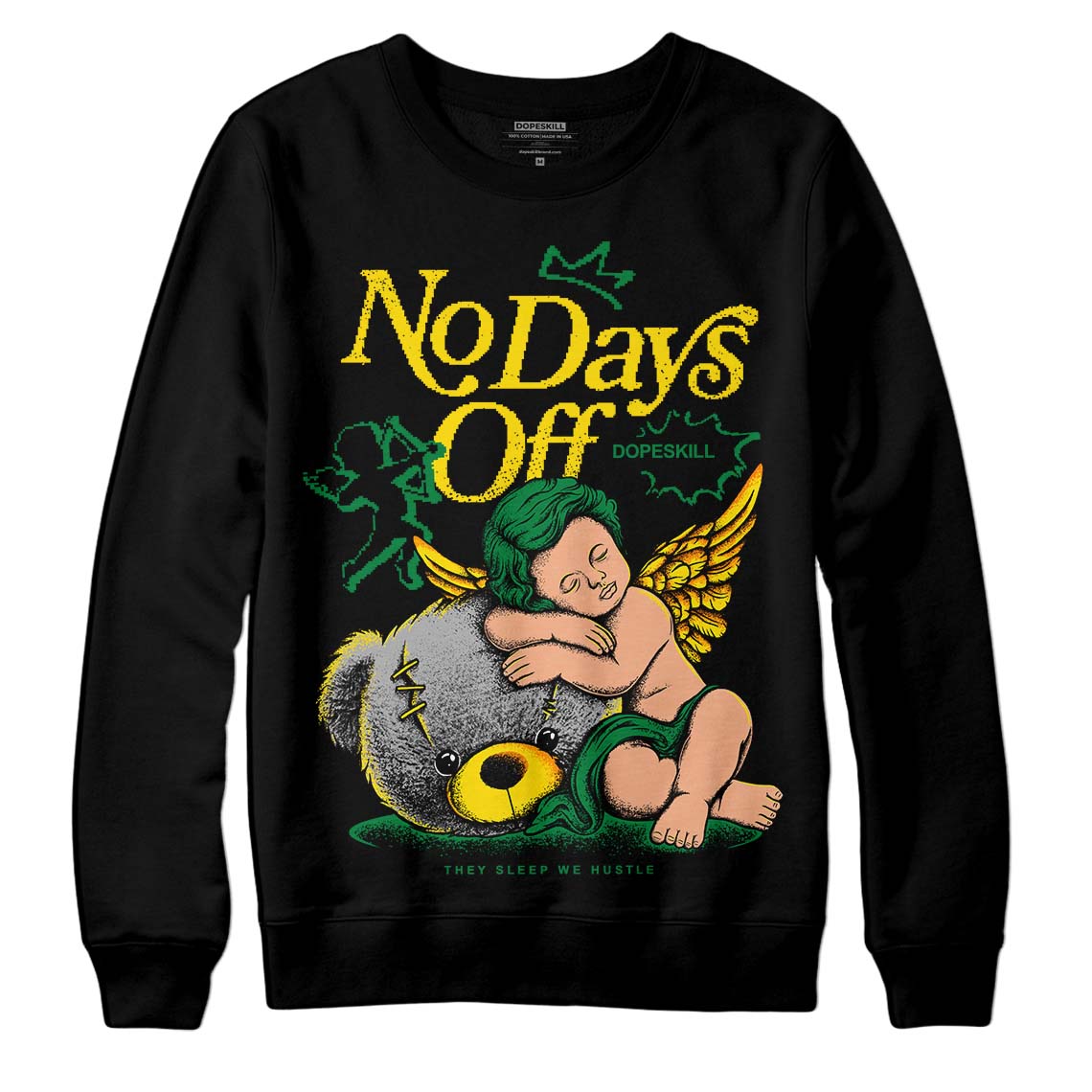 Dunk Low Reverse Brazil superstreetwear Sweatshirt New No Days Off Graphic