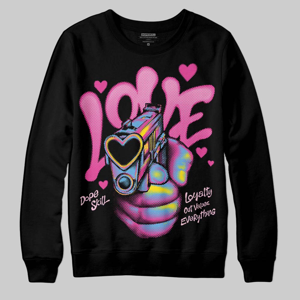 Triple Pink Dunk superstreetwear Sweatshirt Love Shot Graphic