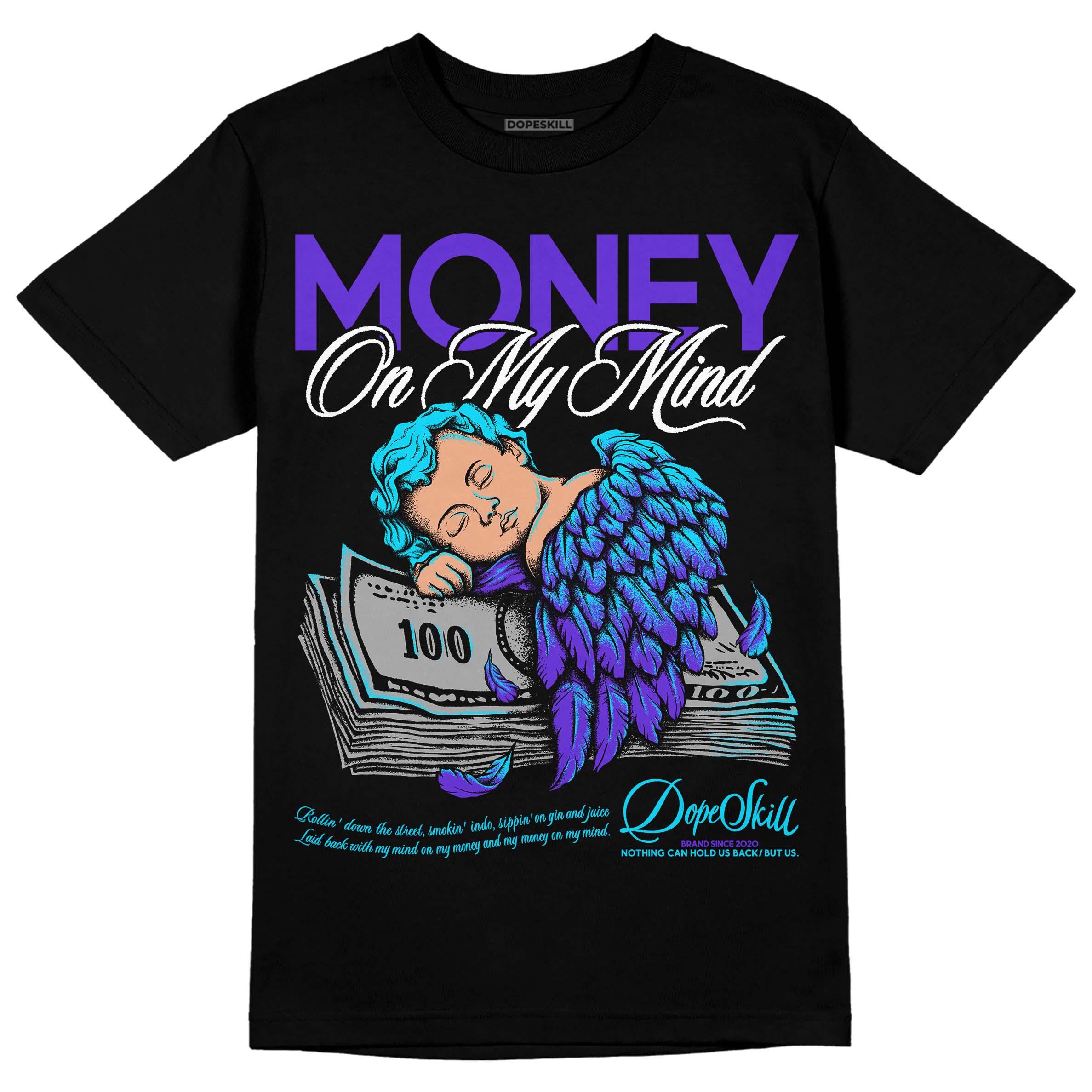 Aqua 6s superstreetwear T-Shirt MOMM Graphic