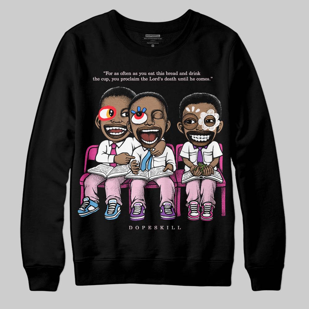 Triple Pink Dunk superstreetwear Sweatshirt First Sunday Graphic