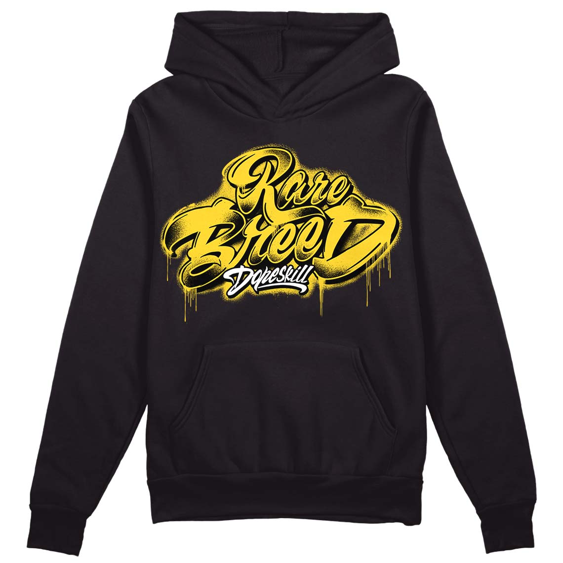 Black Tour Yellow AJ 4 Thunder superstreetwear Hoodie Sweatshirt Rare Breed Type Graphic