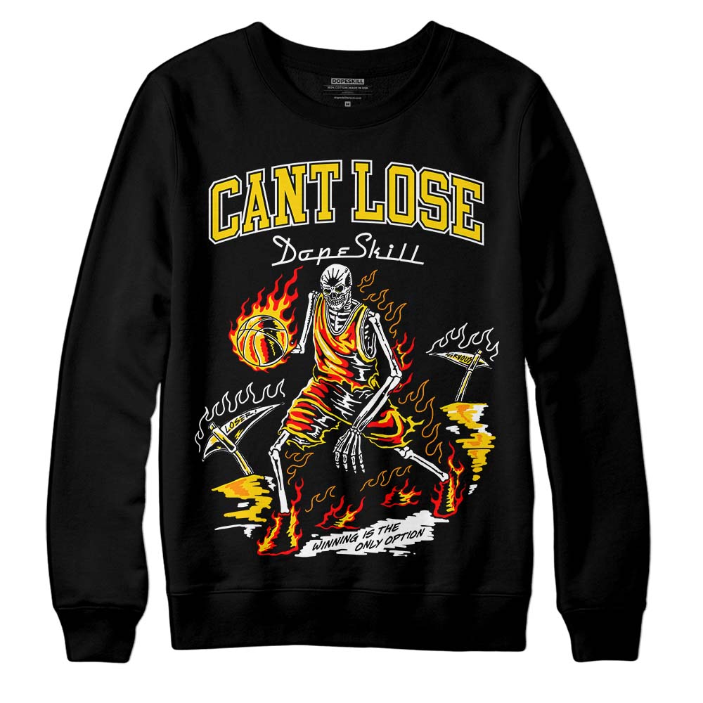 Yellow Ochre 6s superstreetwear Sweatshirt Cant Lose Graphic