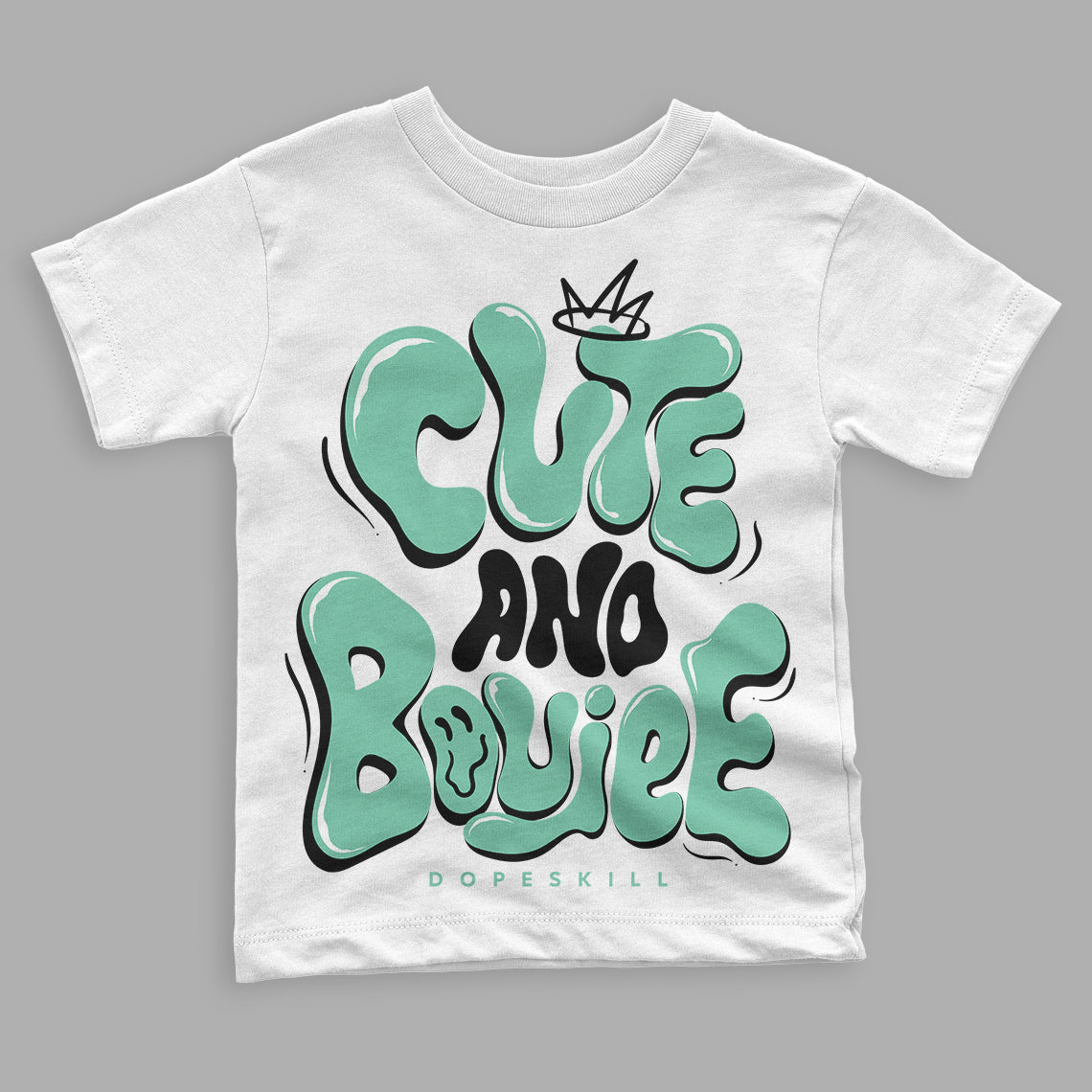 Green Glow 3s superstreetwear Toddler Kids T-shirt Cute and Boujee Graphic