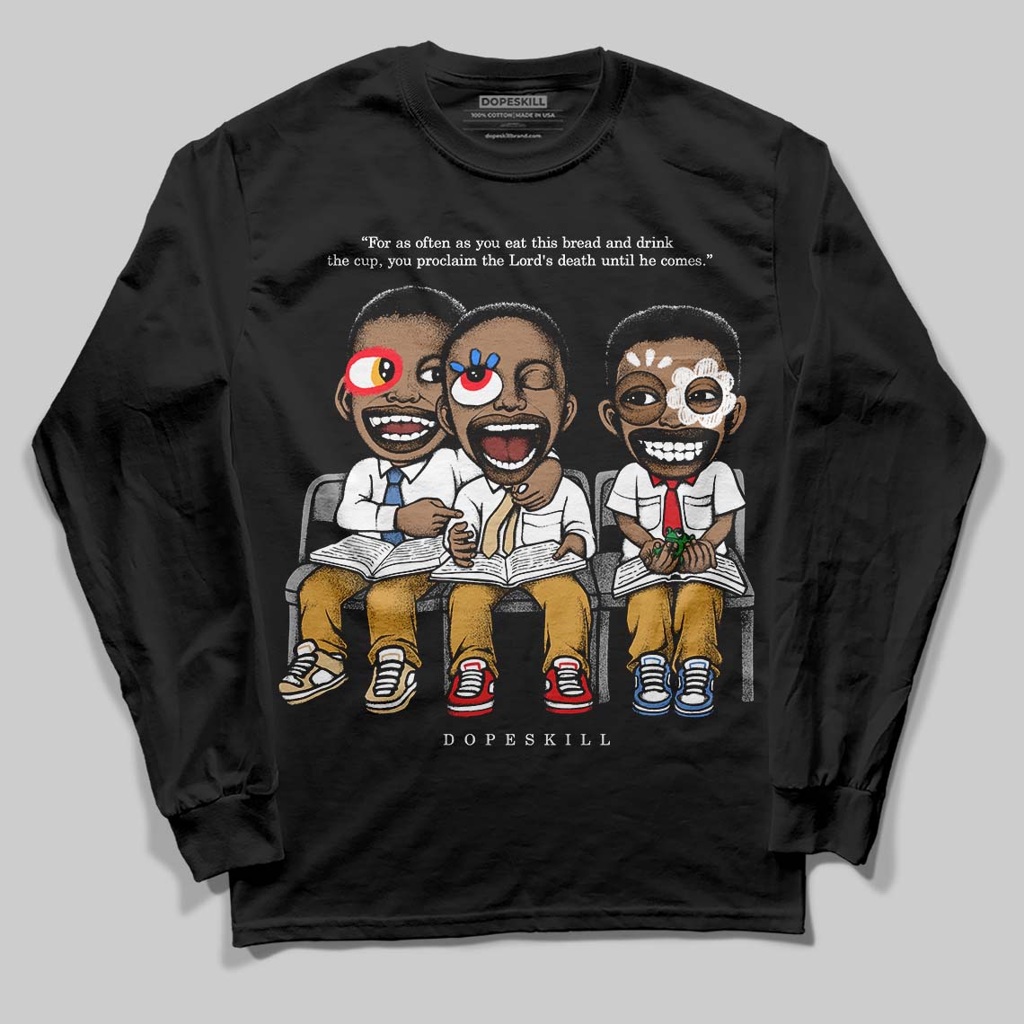 Gratitude 11s superstreetwear Long Sleeve T-Shirt First Sunday Graphic