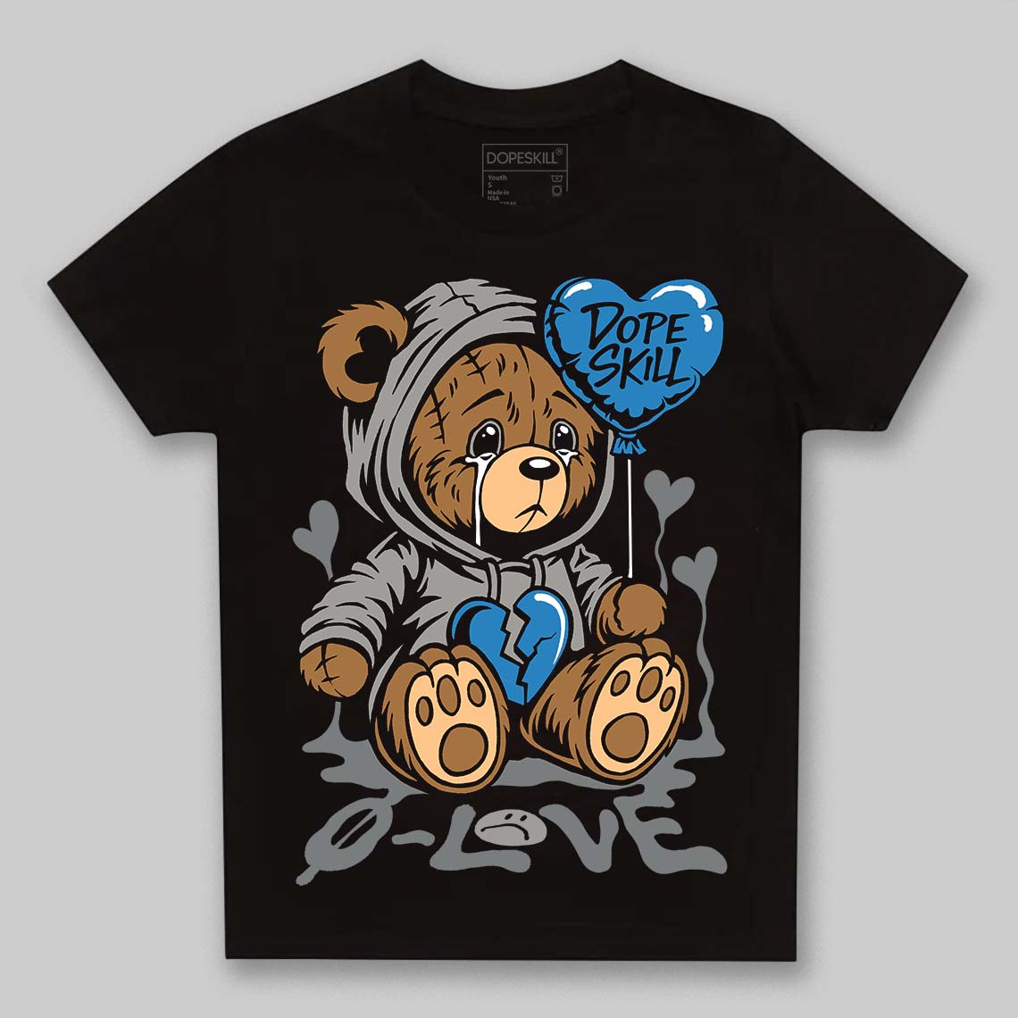 Cool Grey 9s superstreetwear Toddler Kids T-shirt Broken Bear Graphic