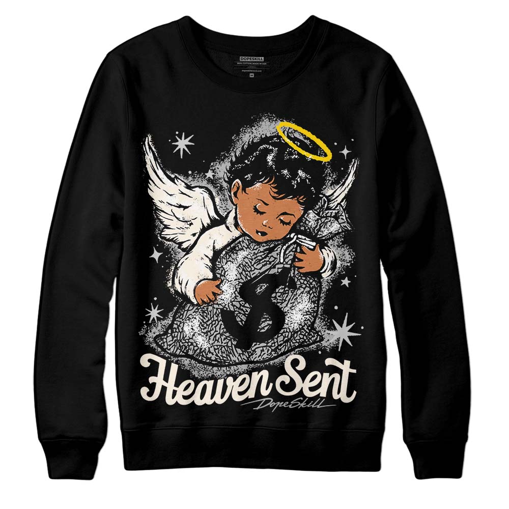 Off Noir 3s superstreetwear Sweatshirt Heaven Sent Graphic