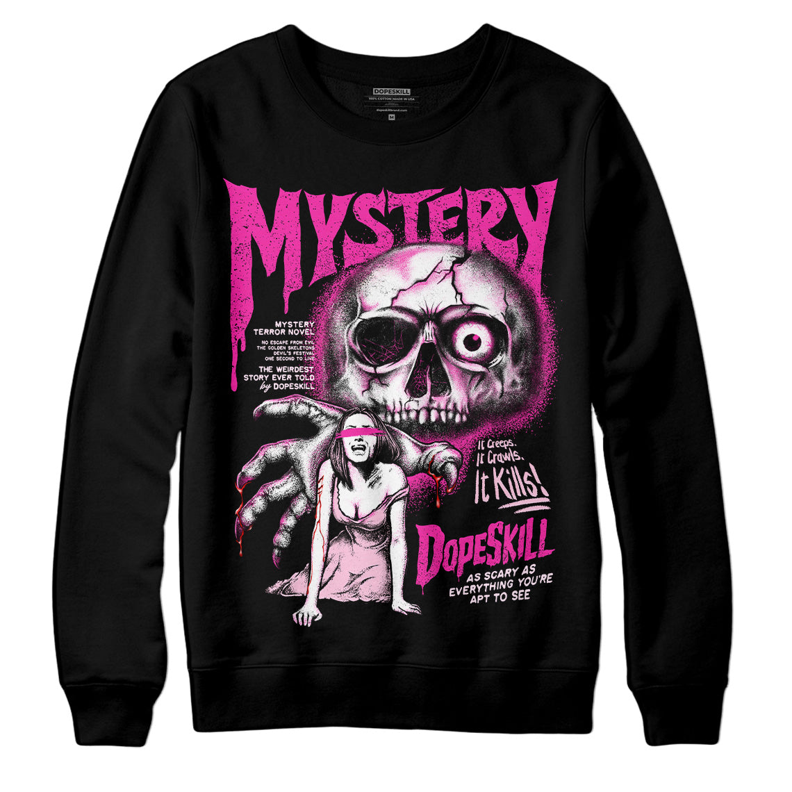 Triple Pink Dunk superstreetwear Sweatshirt Mystery Ghostly Grasp Graphic