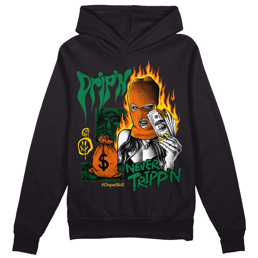 Green Collection superstreetwear Hoodie Sweatshirt Drip'n Never Tripp'n Graphic