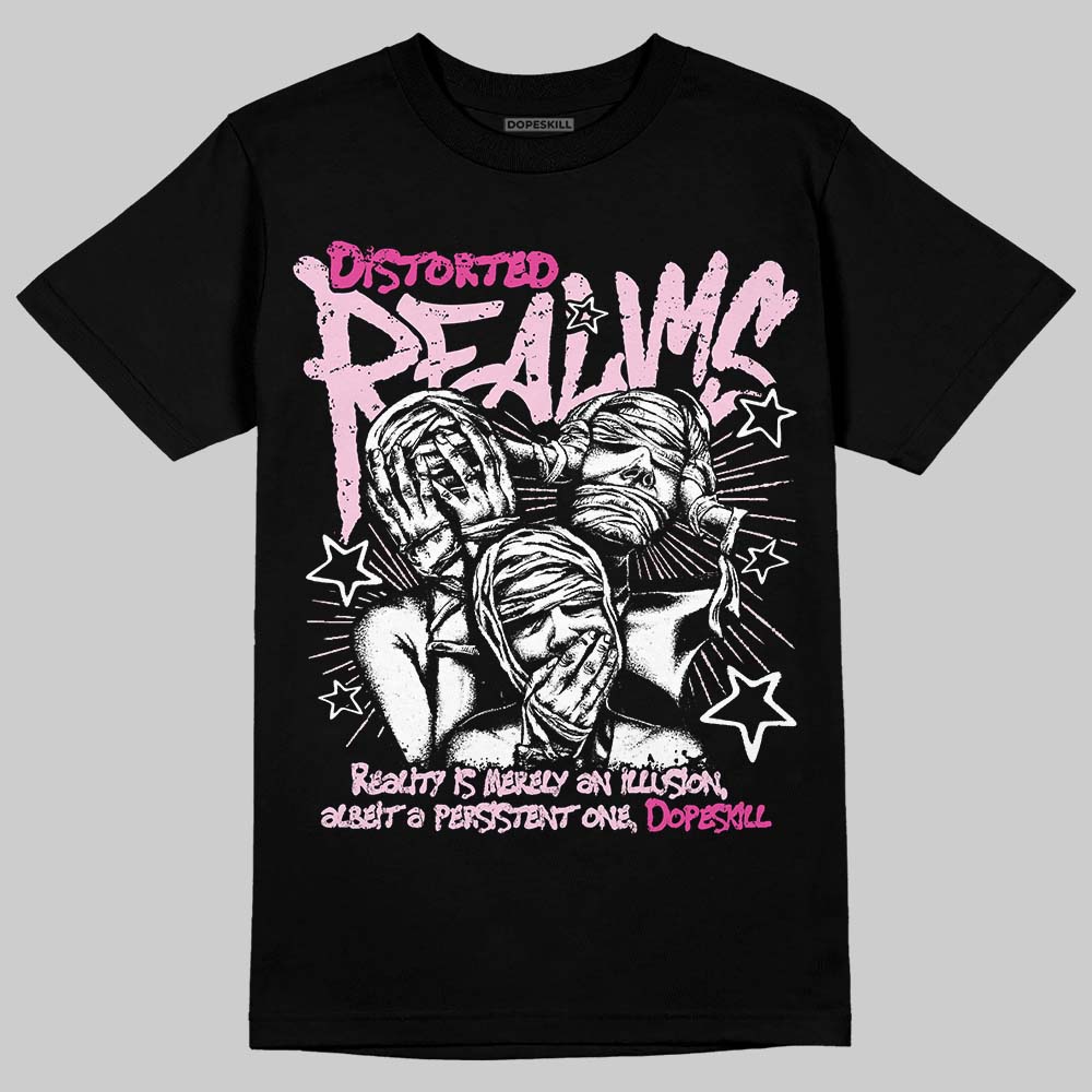 Triple Pink Dunk superstreetwear T-Shirt Distorted Realms Graphic