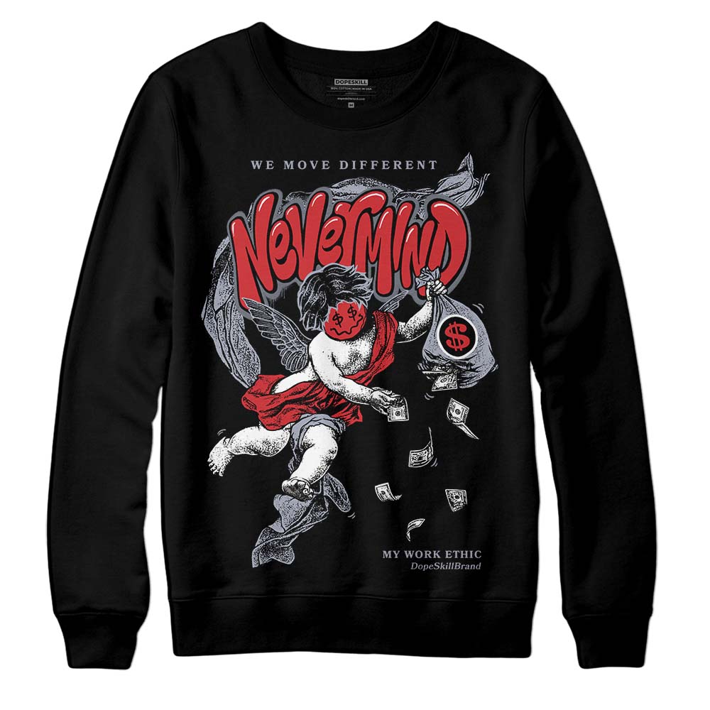 Bred Reimagined 4s superstreetwear Sweatshirt Nevermind Graphic
