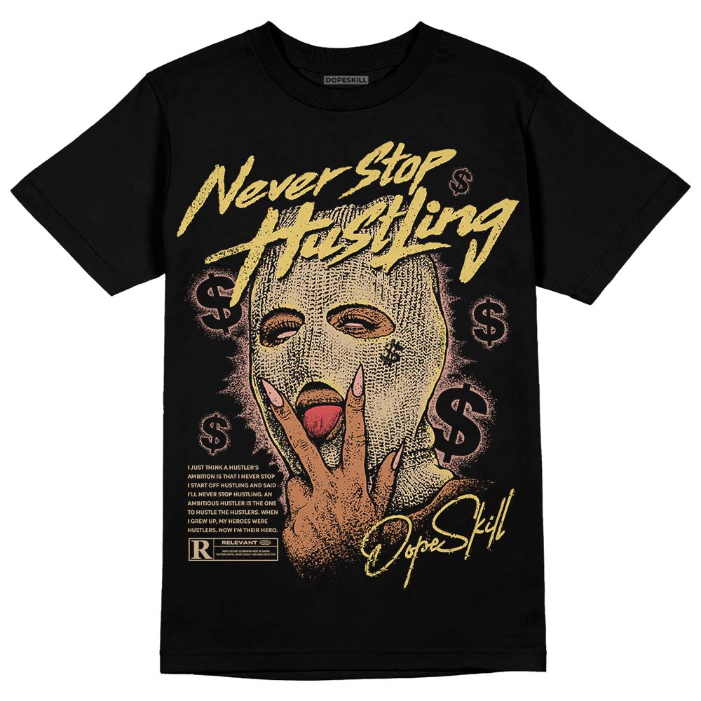 TAN Collection superstreetwear T-Shirt Never Stop Hustling Graphic