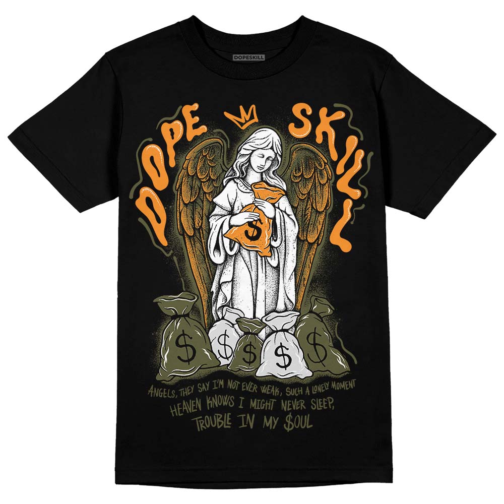 Olive 5s superstreetwear T-Shirt Angels Graphic