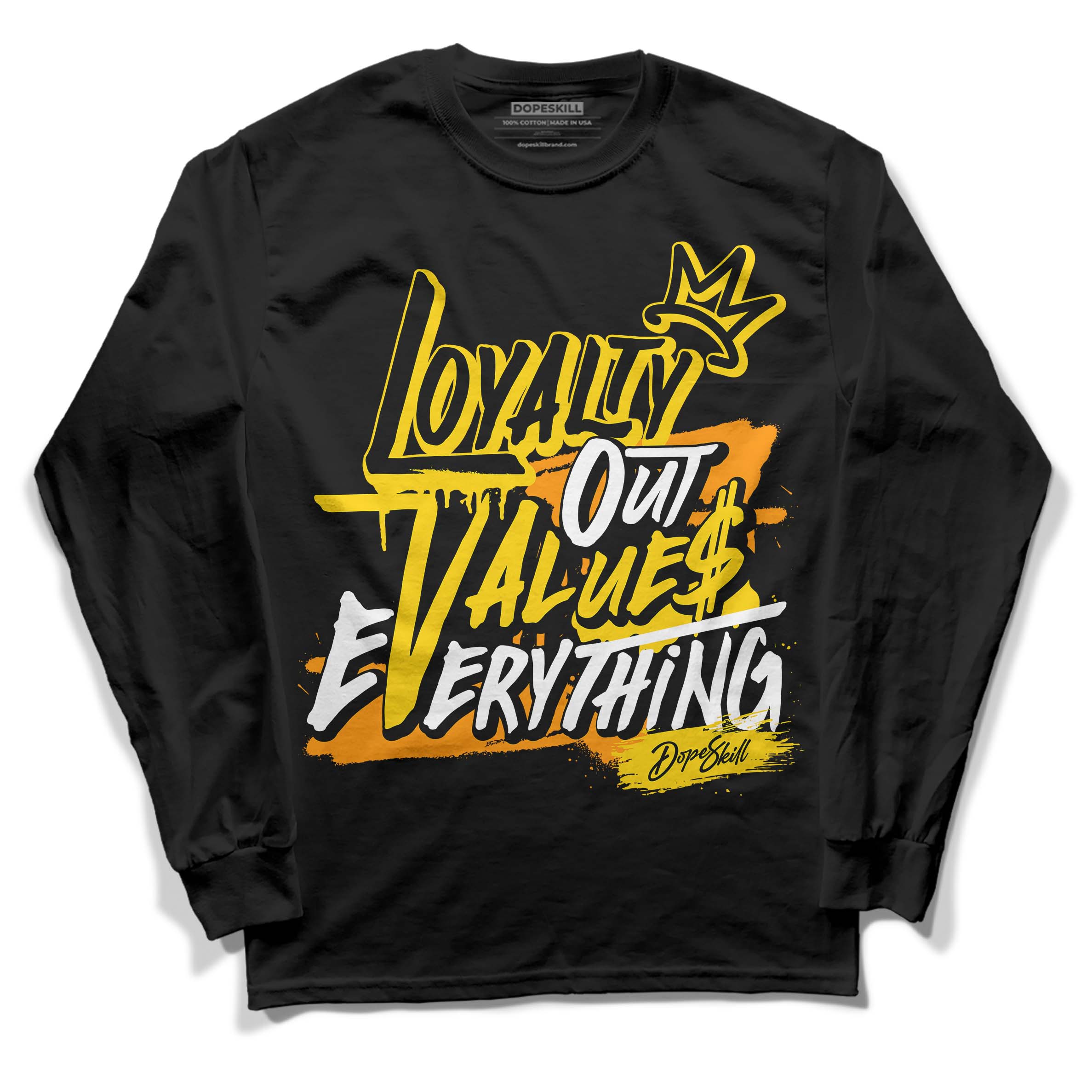 Yellow Ochre 6s superstreetwear Long Sleeve T-Shirt LOVE Graphic