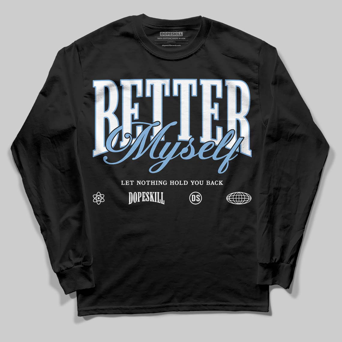 Melo 12s superstreetwear Long Sleeve T-Shirt Better Myself Graphic