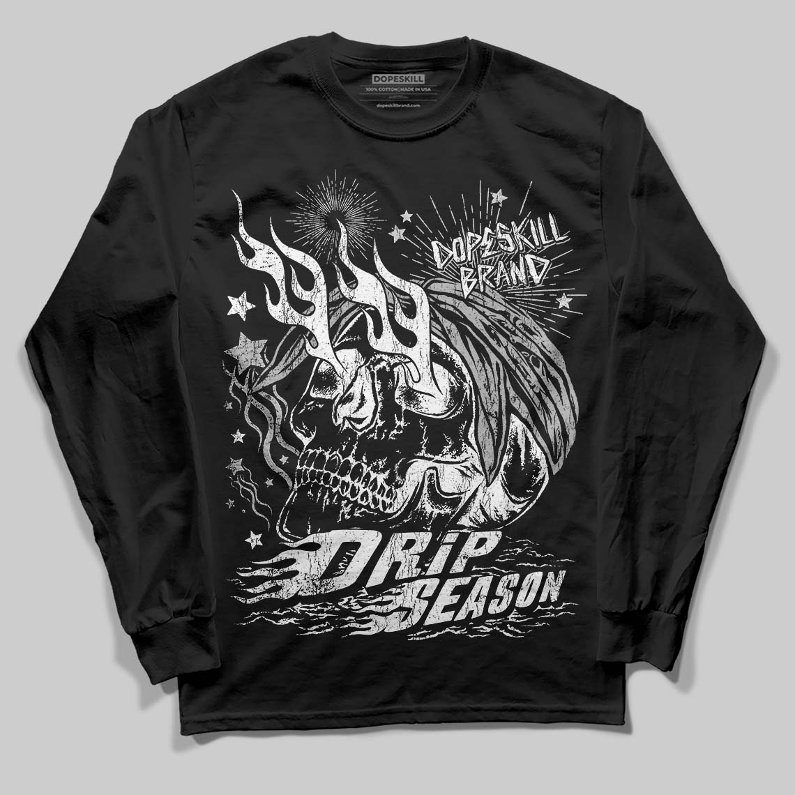 Dunk Panda White Black superstreetwear Long Sleeve T-Shirt Drip Season Graphic