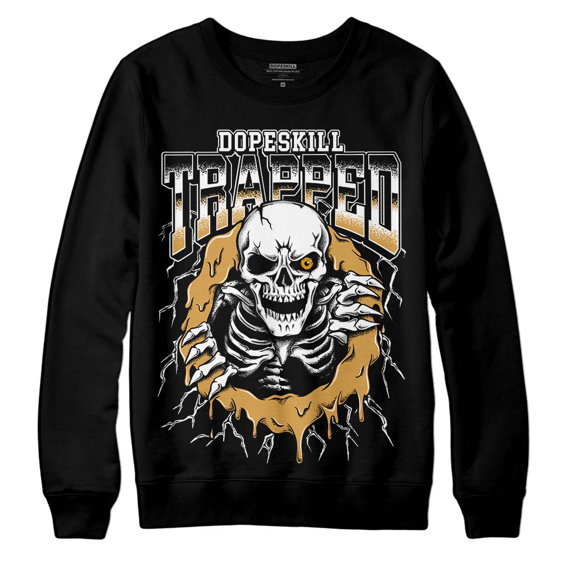Gratitude 11s superstreetwear Sweatshirt Trapped Halloween Graphic