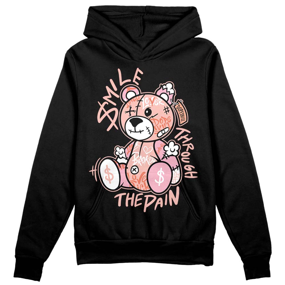 Legend Pink 11s superstreetwear Hoodie Sweatshirt Smile Through The Pain Graphic