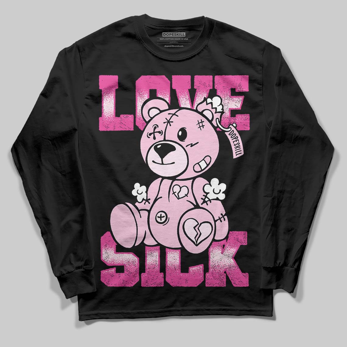 Triple Pink Dunk superstreetwear Long Sleeve T-Shirt Love Sick Graphic