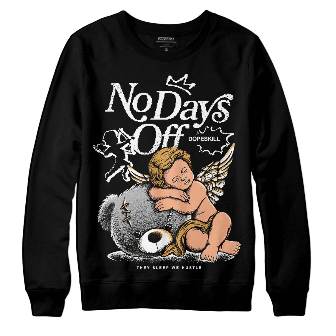 Gratitude 11s superstreetwear Sweatshirt New No Days Off Graphic