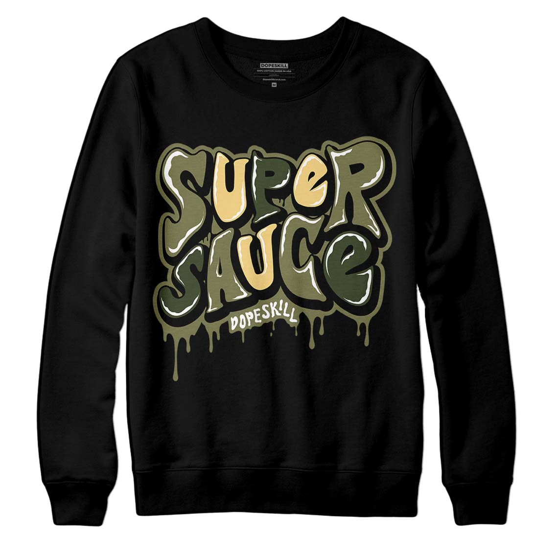 Craft Olive 4s superstreetwear Sweatshirt Super Sauce Graphic