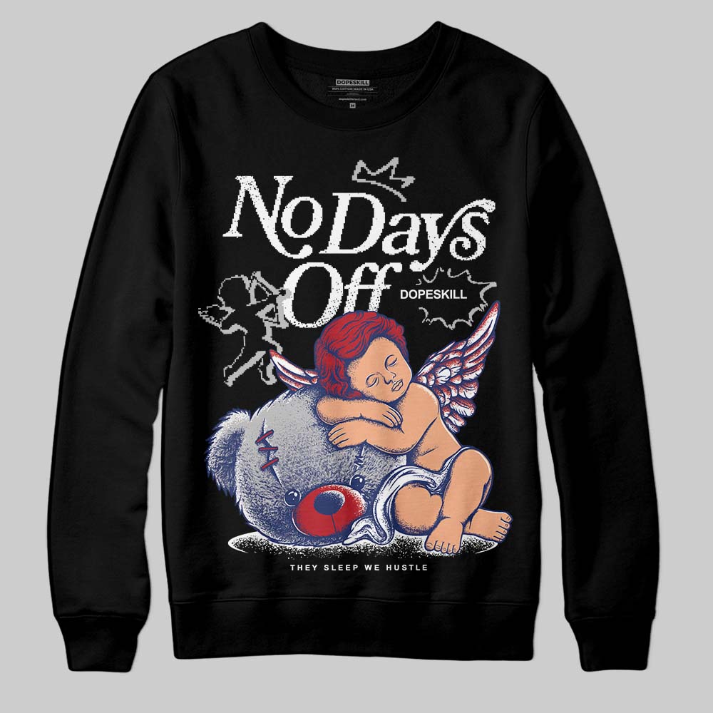 Rare Air Deep Royal Blue 1s superstreetwear Sweatshirt New No Days Off Graphic