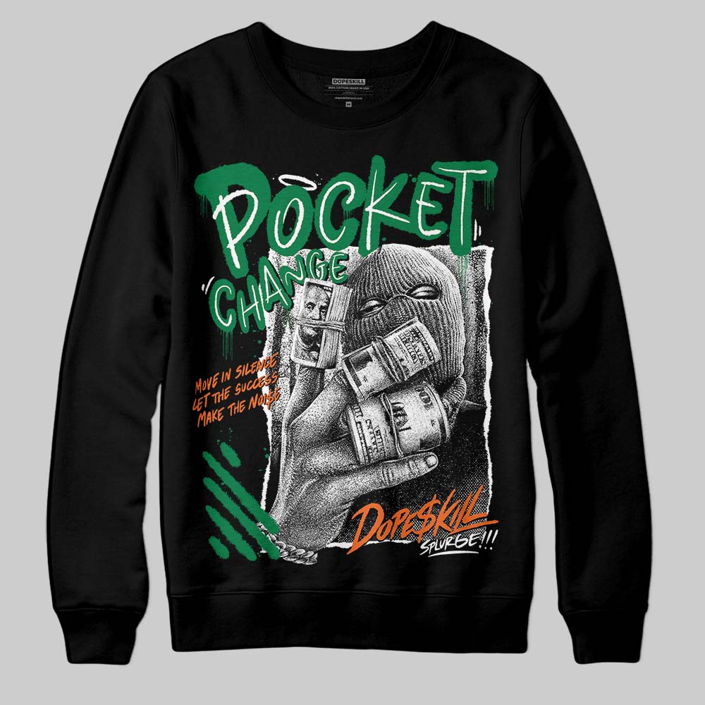 Green Collection superstreetwear Sweatshirt Pocket Change Graphic