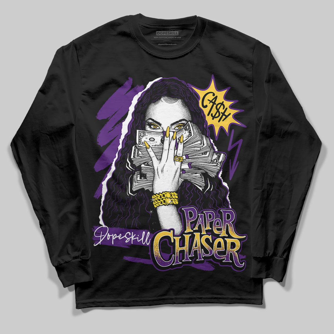 Field Purple 12s superstreetwear Long Sleeve T-Shirt NPC Graphic