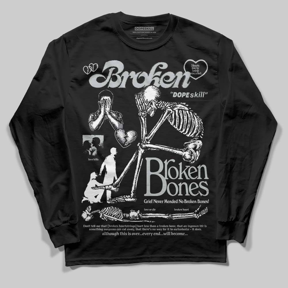Fear 4s superstreetwear Long Sleeve T-Shirt Broken Bones Graphic