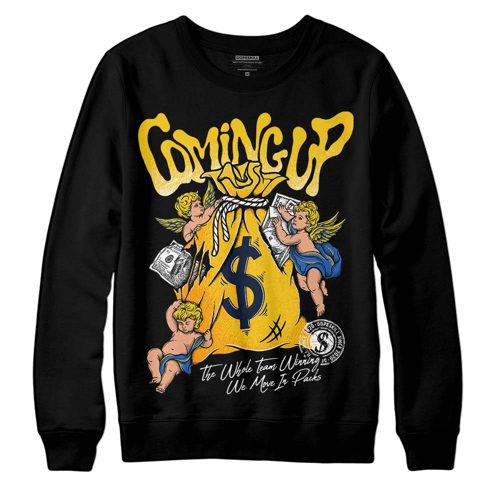 Michigan Dunks superstreetwear Sweatshirt Money Bag Coming Up Graphic