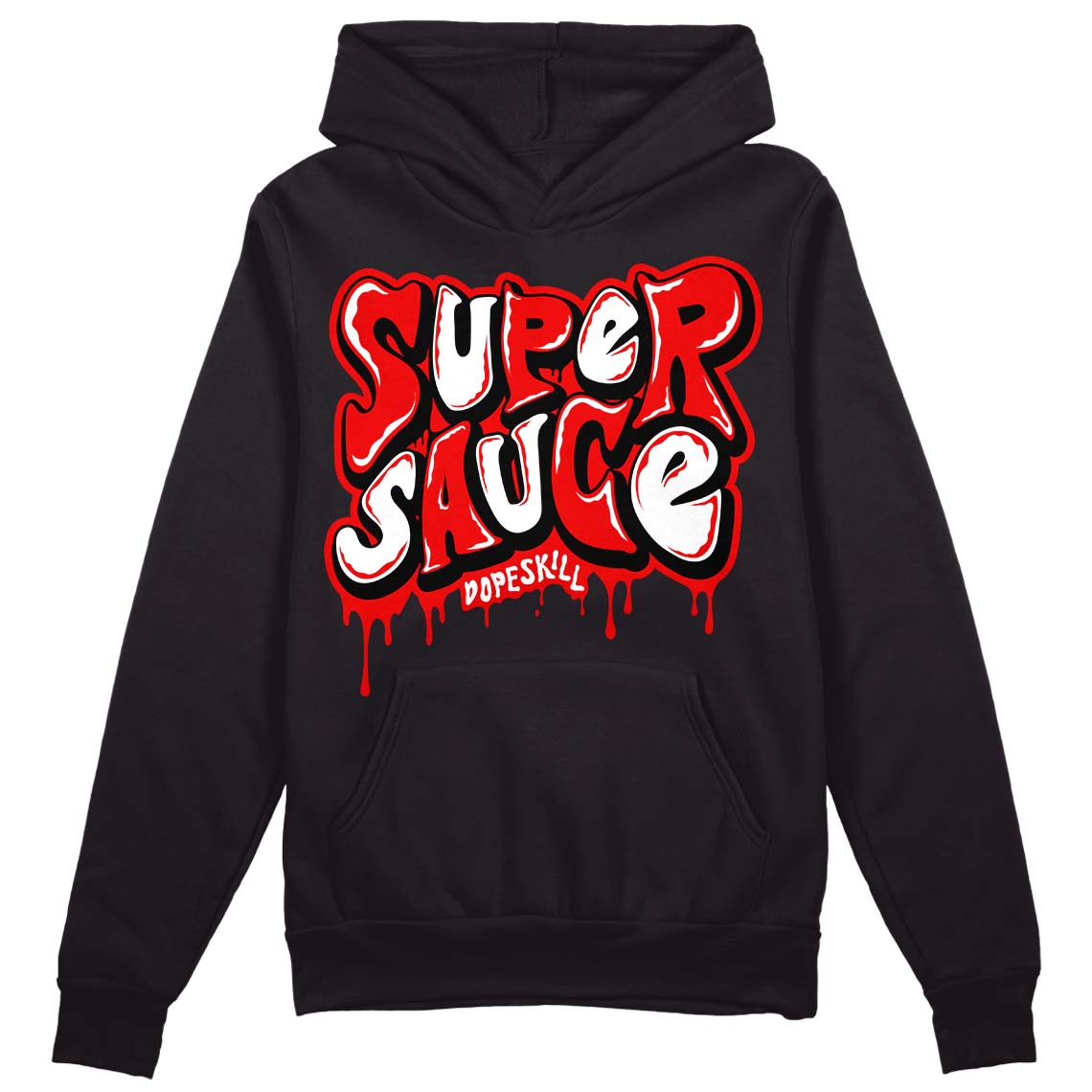 Cherry 12s superstreetwear Hoodie Sweatshirt Super Sauce Graphic