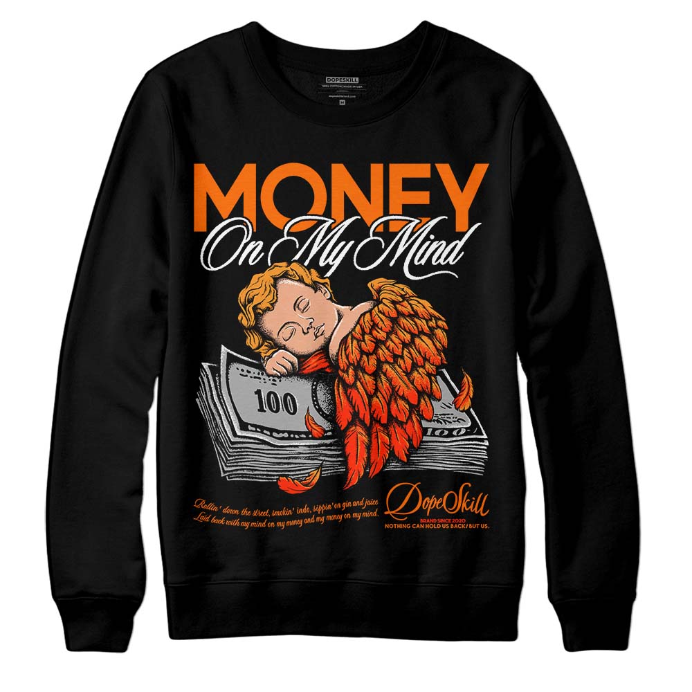Orange Black White superstreetwear Sweatshirt MOMM Graphic