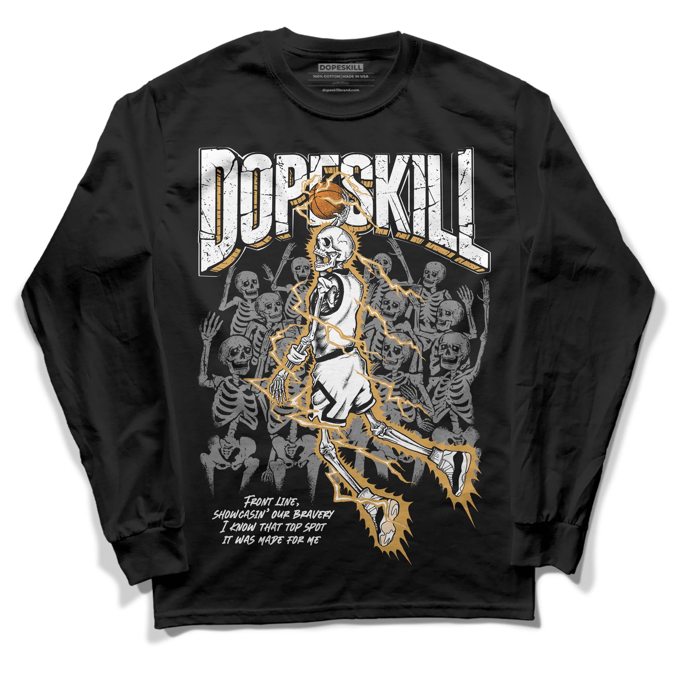 Gratitude 11s superstreetwear Long Sleeve T-Shirt Thunder Dunk Graphic
