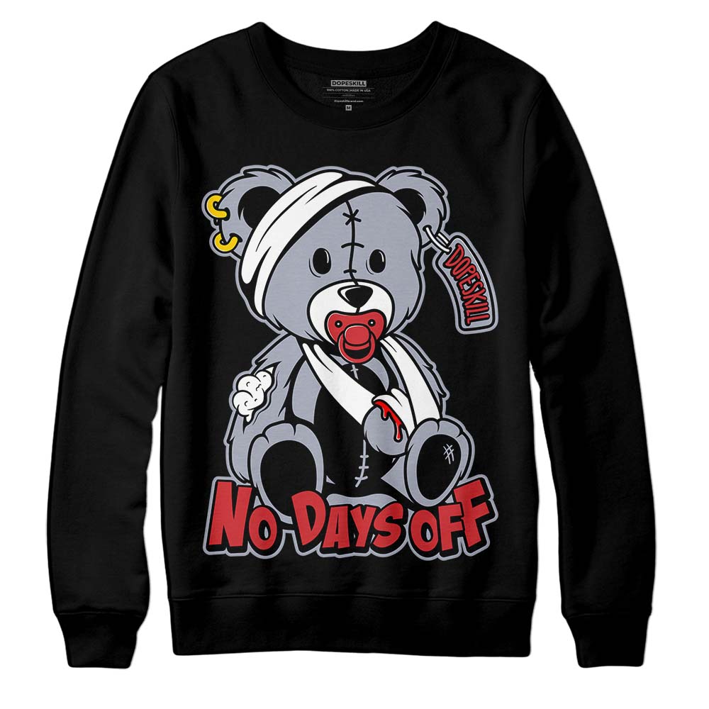Bred Reimagined 4s superstreetwear Sweatshirt Hurt Bear Graphic