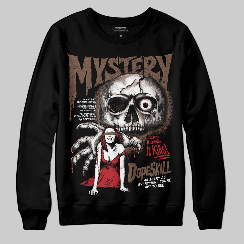 Olive 9s superstreetwear Sweatshirt Mystery Ghostly Grasp Graphic