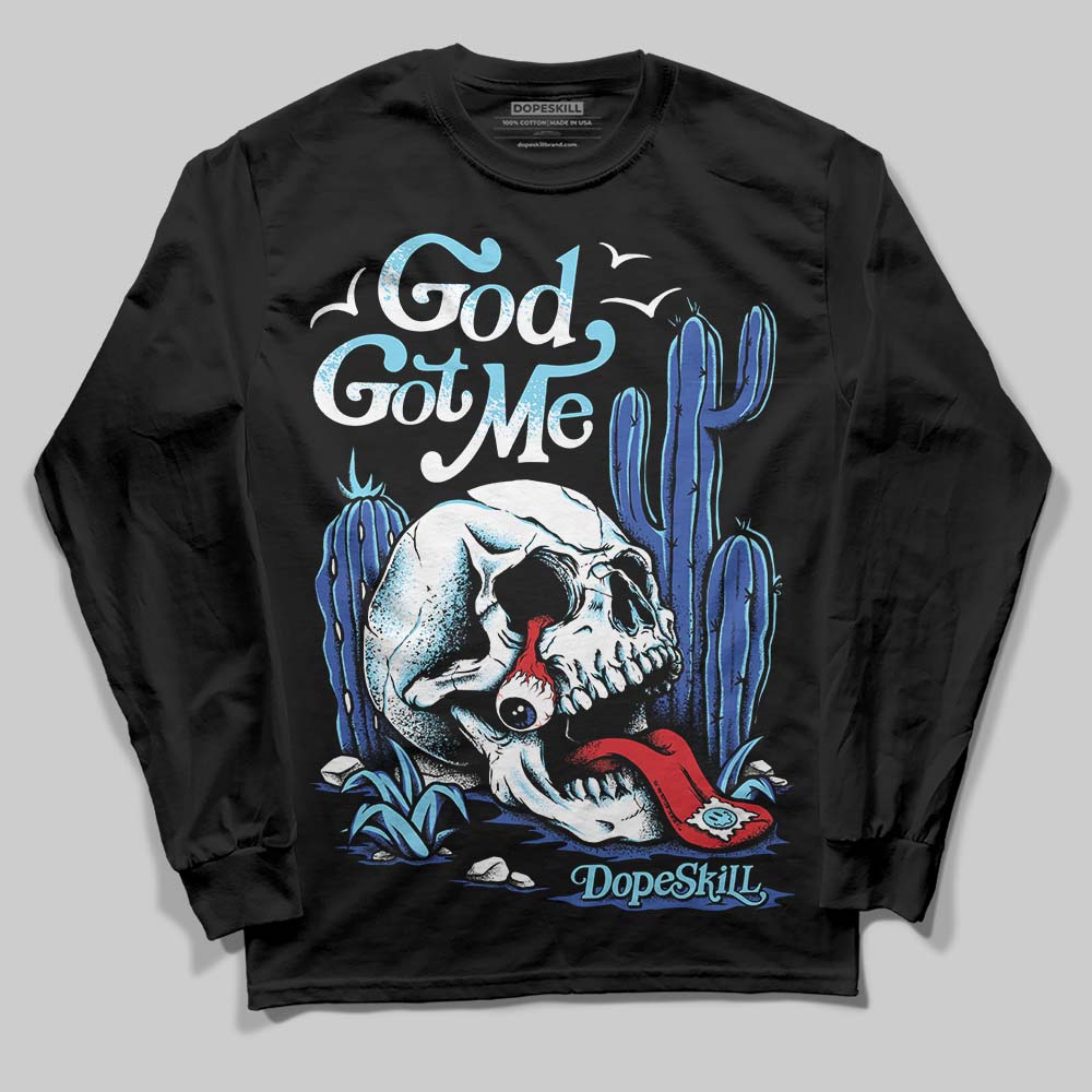 SB Dunk Argon superstreetwear Long Sleeve T-Shirt God Got Me Graphic
