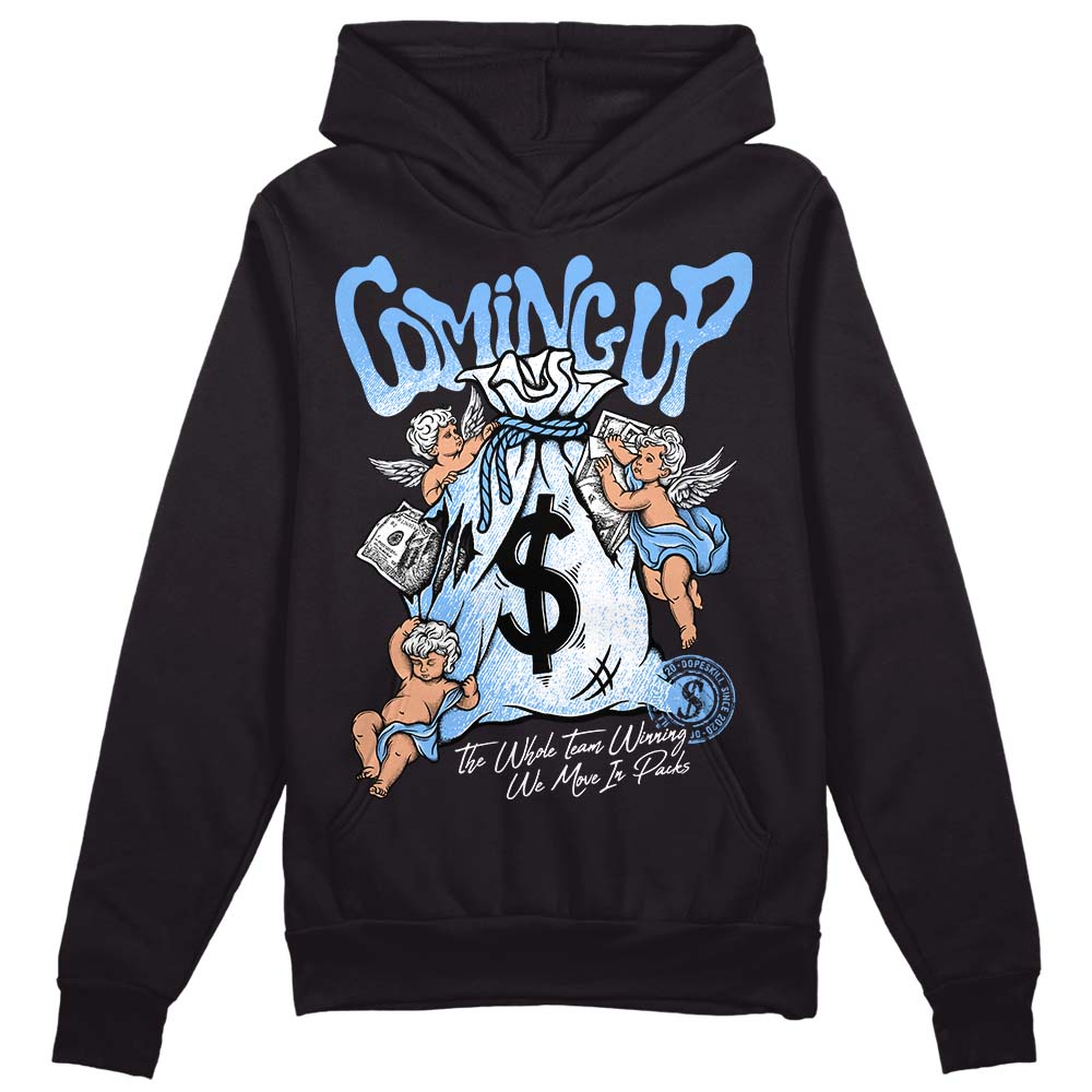 Powder Blue 9s superstreetwear Hoodie Sweatshirt Money Bag Coming Up Graphic