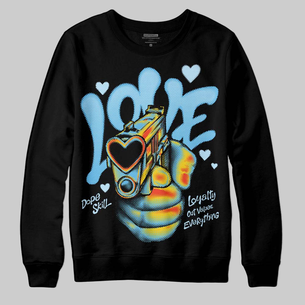 Legend Blue 11s superstreetwear Sweatshirt Love Shot Graphic