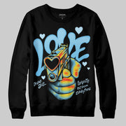 Legend Blue 11s DopeSkill Sweatshirt Love Shot Graphic