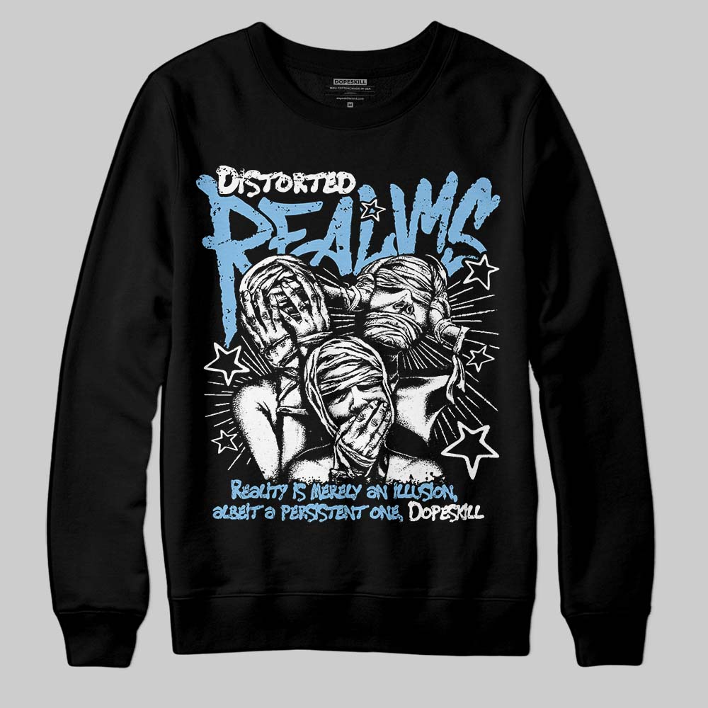 University Blue Collection superstreetwear Sweatshirt Distorted Realms Graphic