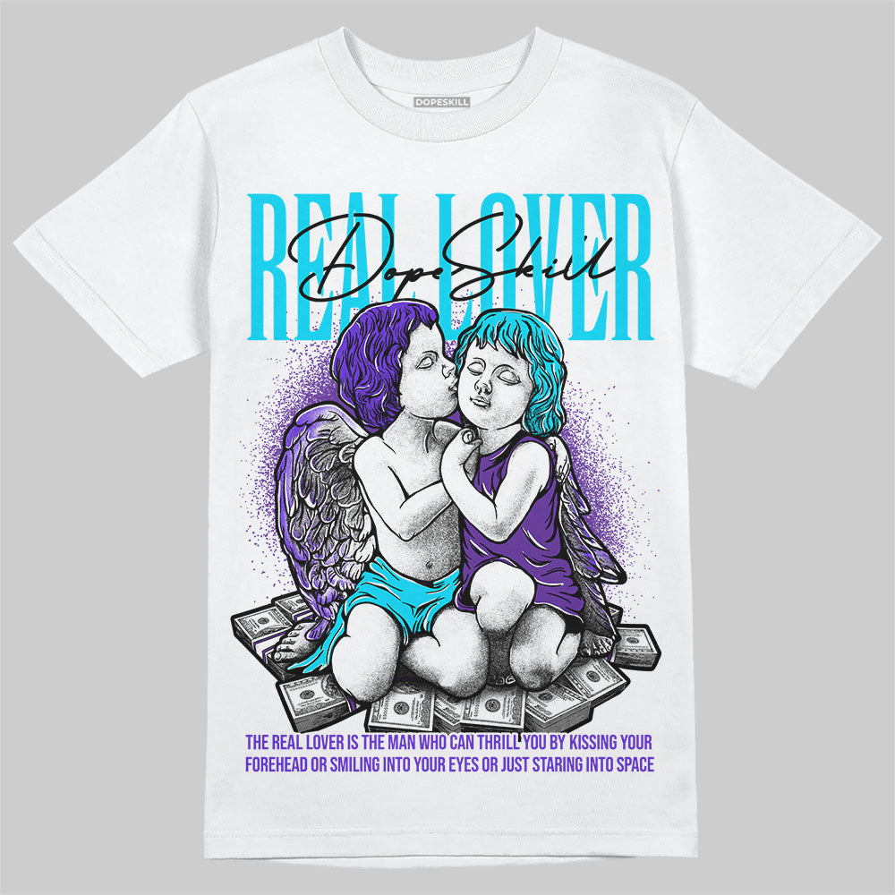 Aqua 6s superstreetwear T-Shirt Real Lover Graphic