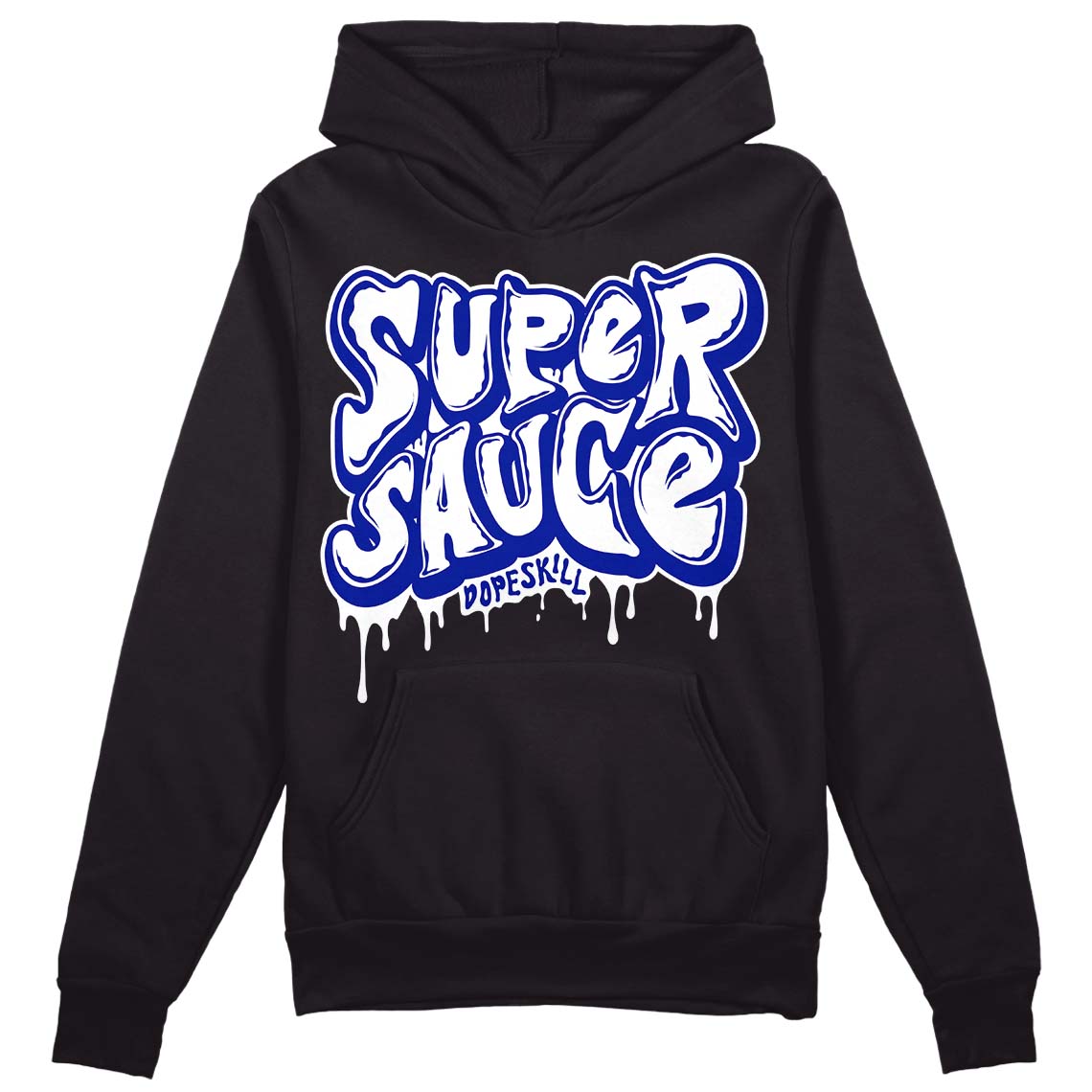 Racer Blue White Dunk Low superstreetwear Hoodie Sweatshirt Super Sauce Graphic