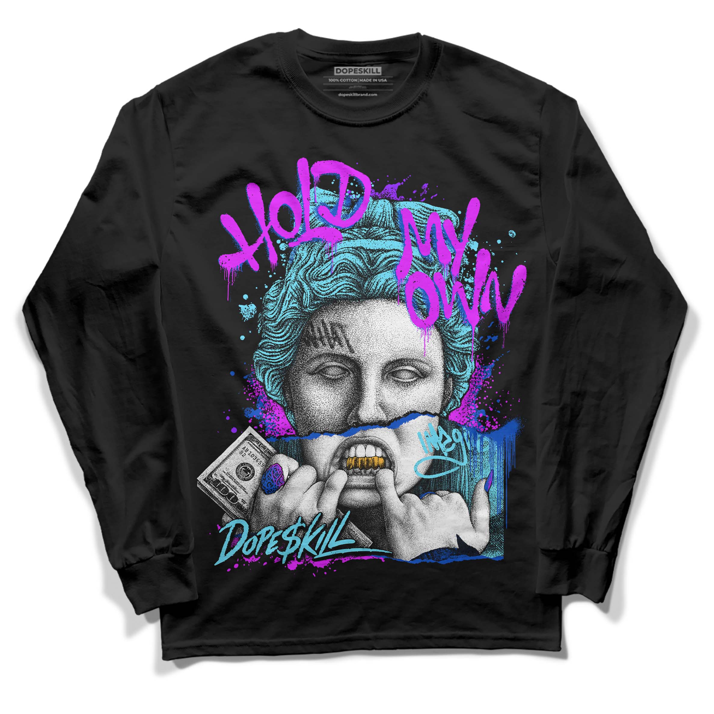 SB Dunk Argon superstreetwear Long Sleeve T-Shirt Hold My Own Graphic