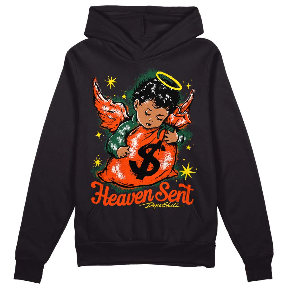 Dunk Team Dark Green Orange superstreetwear Hoodie Sweatshirt Heaven Sent Graphic