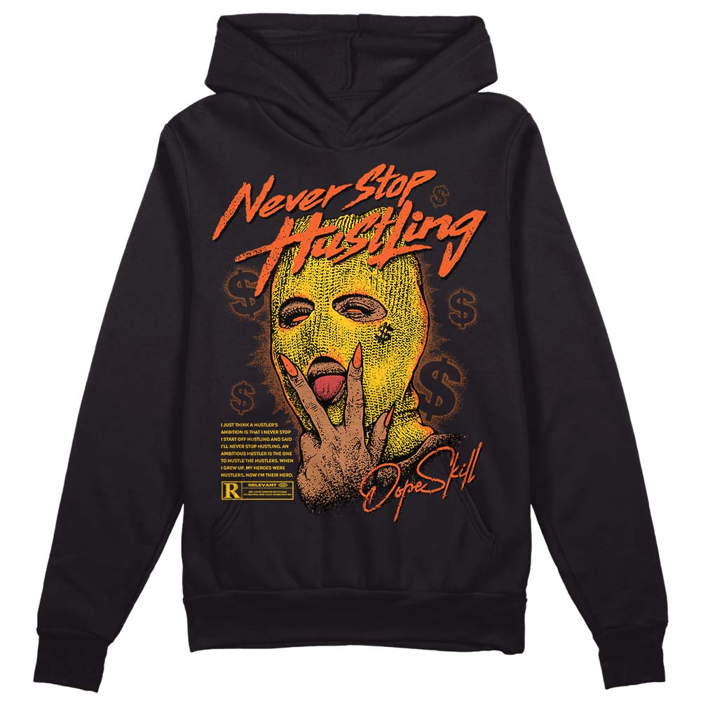 Yellow Collection superstreetwear Hoodie Sweatshirt Never Stop Hustling Graphic