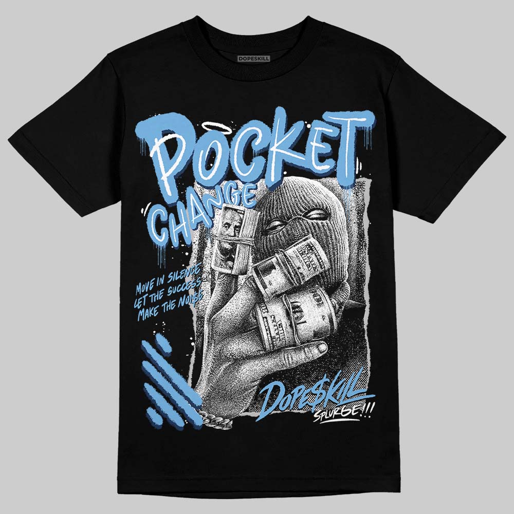 Summit White Navy 4s superstreetwear T-Shirt Pocket Change Graphic