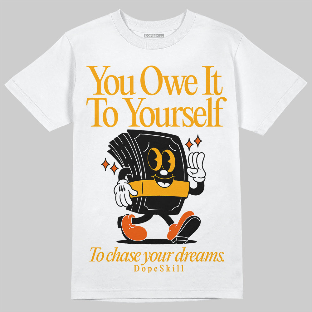 Black Taxi 12s superstreetwear T-Shirt Owe It To Yourself Graphic