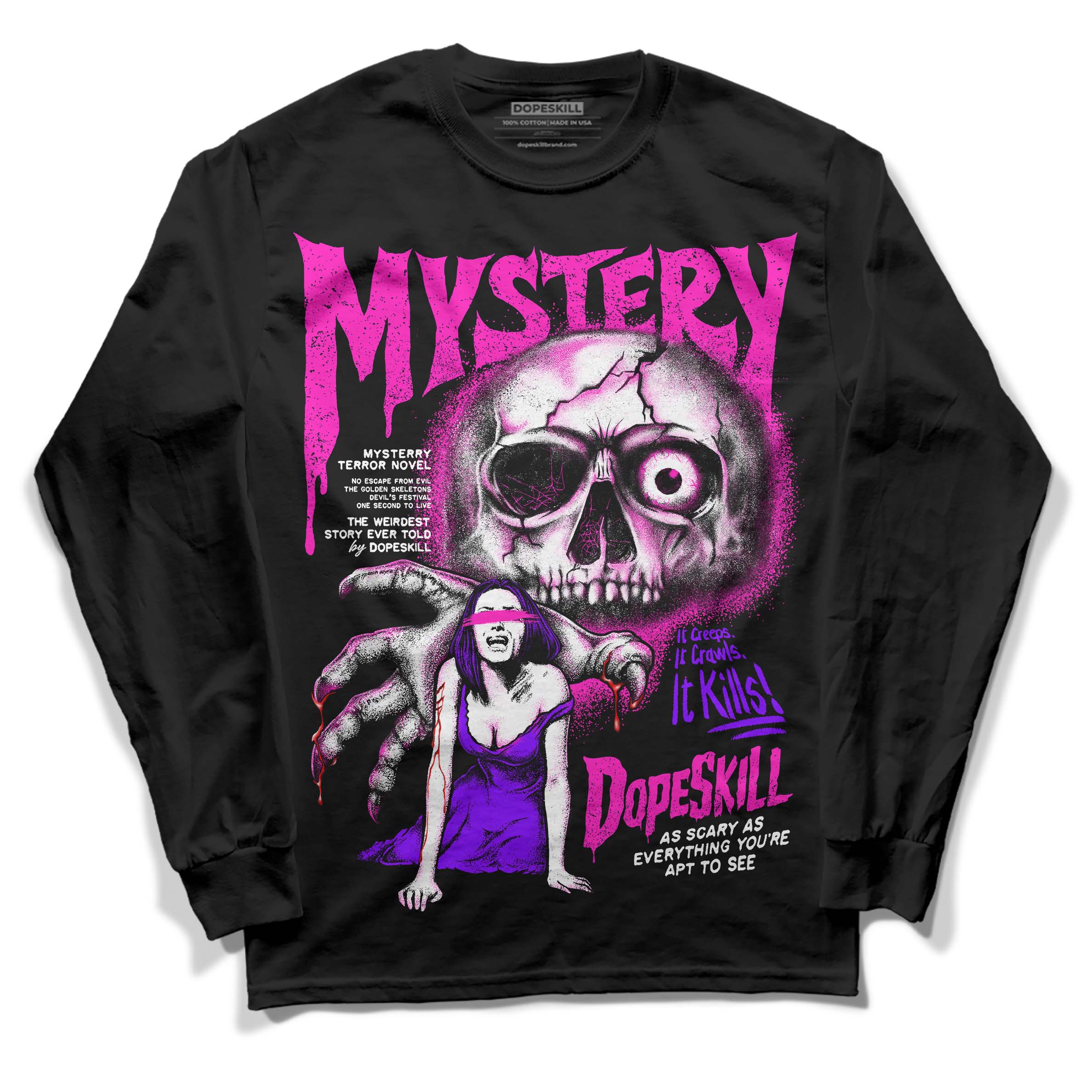 Dunk Low Active Fuchsia superstreetwear Long Sleeve T-Shirt Mystery Ghostly Grasp Graphic
