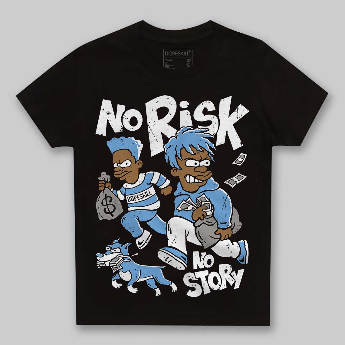 Melo 12s superstreetwear Toddler Kids T-shirt No Risk No Story Graphic