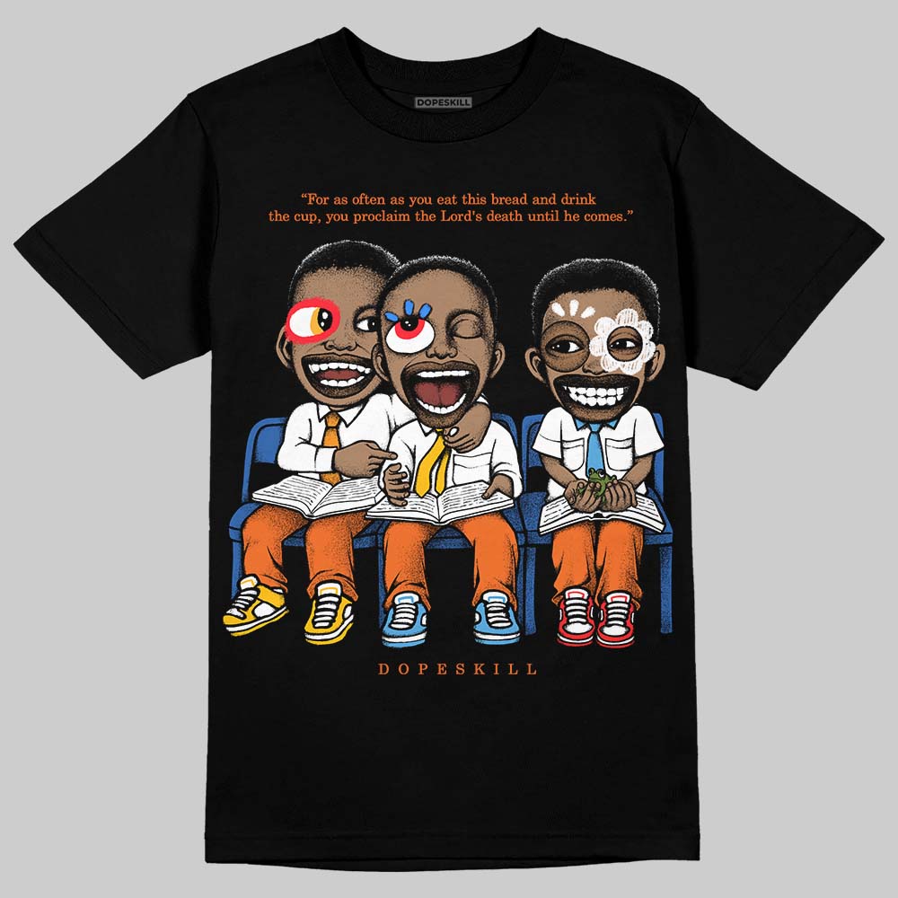 Orange Black White superstreetwear T-Shirt First Sunday Graphic