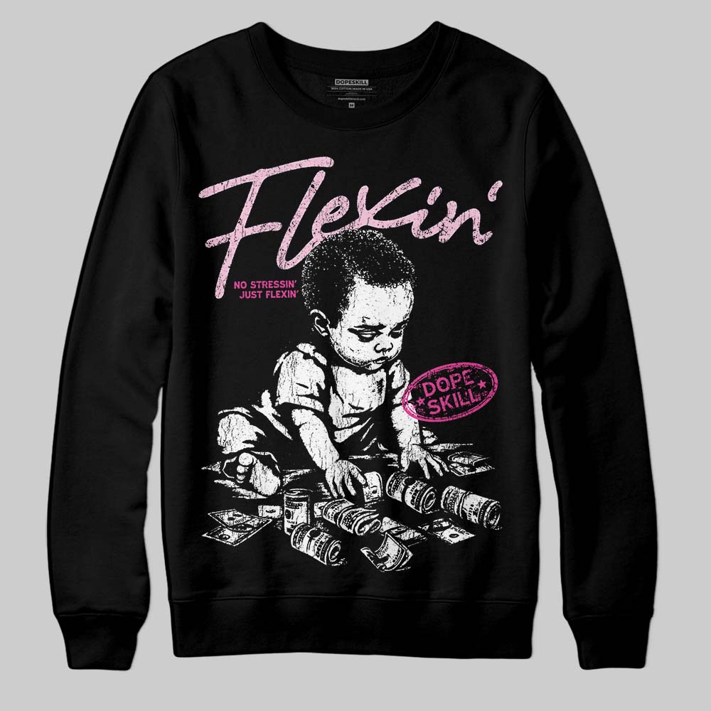 Triple Pink Dunk superstreetwear Sweatshirt Flexin' Graphic